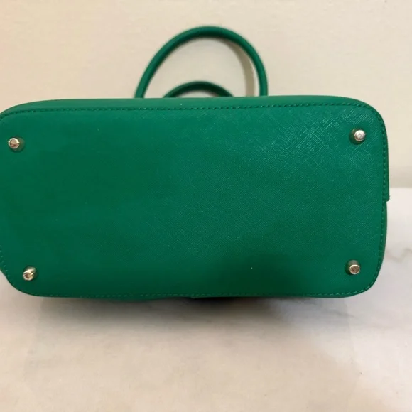 Donna Karan  Green Tote with Gold Accents - Picture 7 of 7